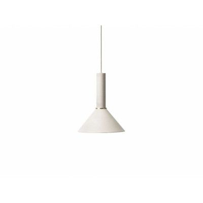ferm LIVING - Collect Taklampa Cone High Light Grey