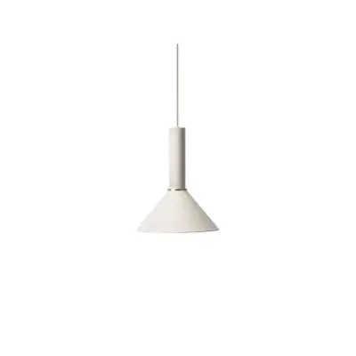 ferm LIVING - Collect Taklampa Cone High Light Grey