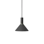 ferm LIVING - Collect Taklampa Cone Low Black