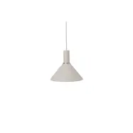 ferm LIVING - Collect Taklampa Cone Low Light Grey