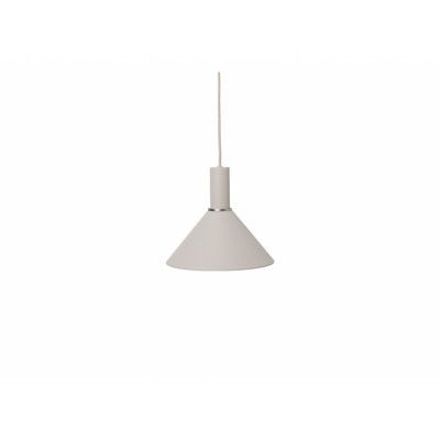 ferm LIVING - Collect Taklampa Cone Low Light Grey