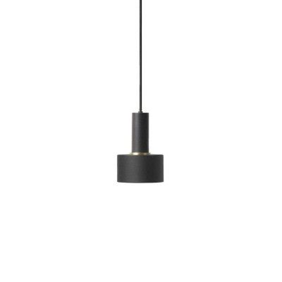 ferm LIVING - Collect Taklampa Disc Low Black