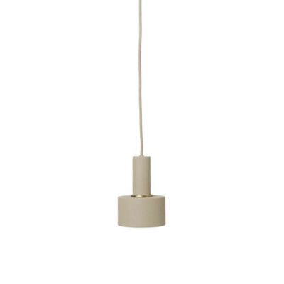 ferm LIVING - Collect Taklampa Disc Low Cashmere