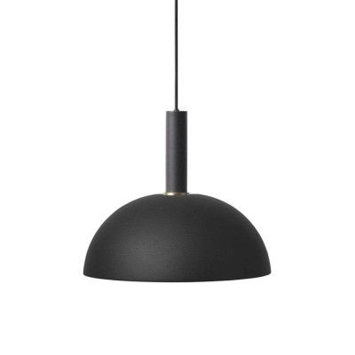 ferm LIVING - Collect Taklampa Dome High Black