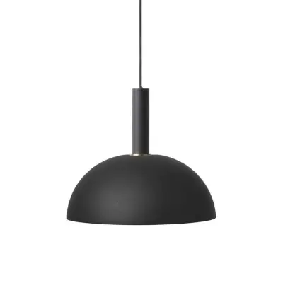 ferm LIVING - Collect Taklampa Dome High Black
