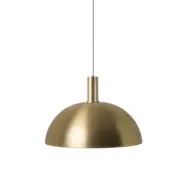 ferm LIVING - Collect Taklampa Dome Low Brass