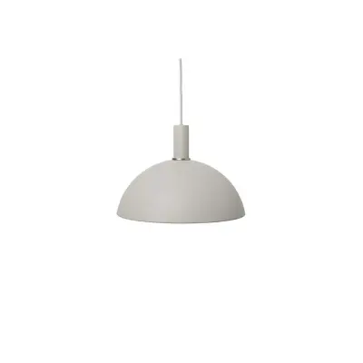 ferm LIVING - Collect Taklampa Dome Low Light Grey