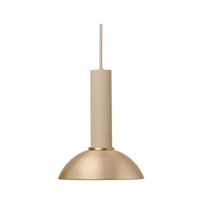 ferm LIVING - Collect Taklampa Hoop High Cashmere/Brass