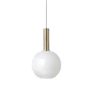 ferm LIVING - Collect Taklampa Opal Sphere High Brass