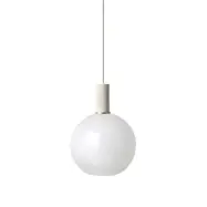 ferm LIVING - Collect Taklampa Opal Sphere Low Light Grey