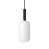 ferm LIVING - Collect Taklampa Opal Tall High Black