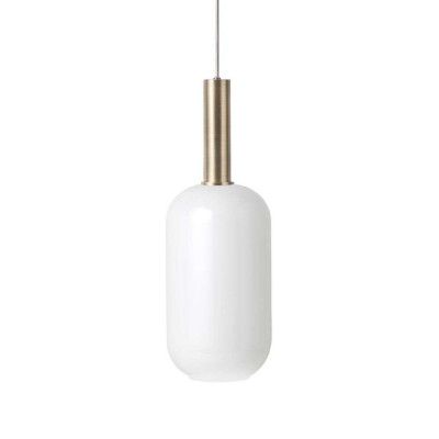 ferm LIVING - Collect Taklampa Opal Tall High Brass