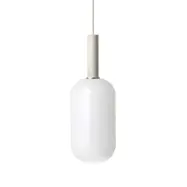 ferm LIVING - Collect Taklampa Opal Tall High Light Grey