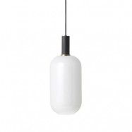 ferm LIVING - Collect Taklampa Opal Tall Low Black