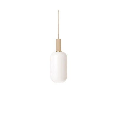 ferm LIVING - Collect Taklampa Opal Tall Low Cashmere