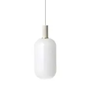 ferm LIVING - Collect Taklampa Opal Tall Low Light Grey