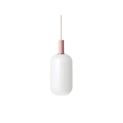 ferm LIVING - Collect Taklampa Opal Tall Low Rose
