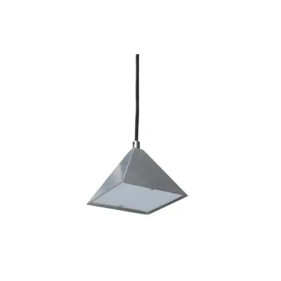ferm LIVING - Kare Taklampa Tumbled Stainless Steel