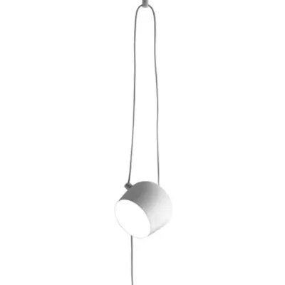 FLOS - Aim Taklampa u/Lamppropp Vit