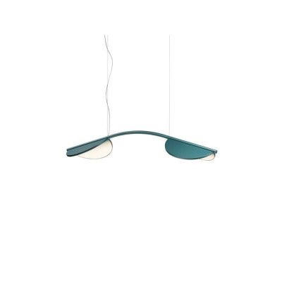 Flos - Almendra S2 Long Taklampa Bay Blue Metallized