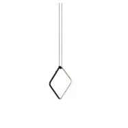 Arrangements Square Taklampa Smal FLOS - Vardagsrum - Aluminium