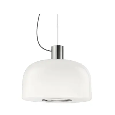 FLOS - Bellhop Glas S1 Taklampa Bright Aluminium