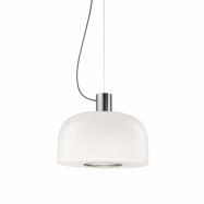 Flos - Bellhop Glas S2 Taklampa Bright Aluminium