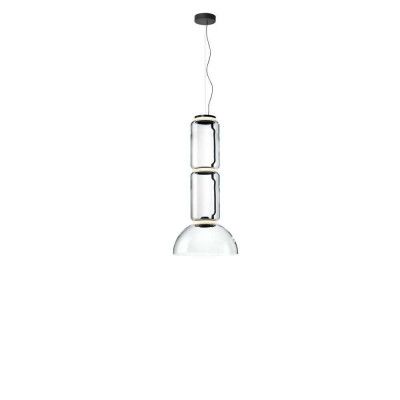 Flos - Noctambule S2 Taklampa Low Cylinder&Bowl