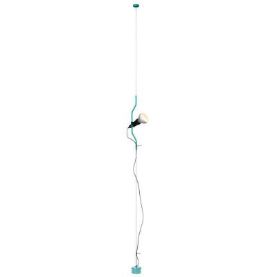 Flos - Parentesi Taklampa 50 m/Dimmer Turquoise