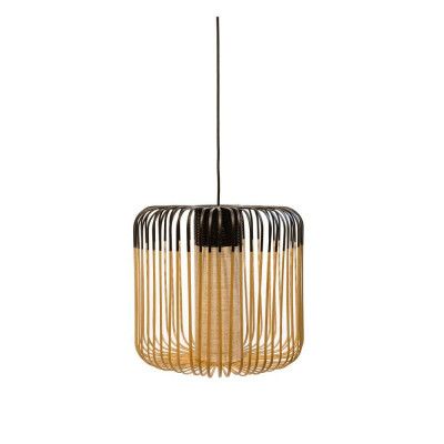 Forestier - Bamboo Taklampa M Black