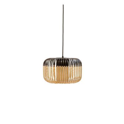 Forestier - Bamboo Taklampa S Black