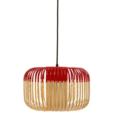 Forestier - Bamboo Taklampa S Red