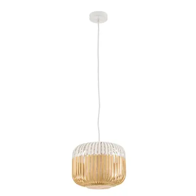 Forestier - Bamboo Taklampa XS White