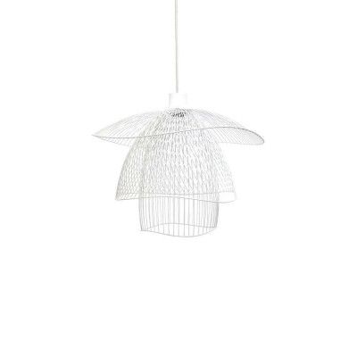 Forestier - Papillon Taklampa S White