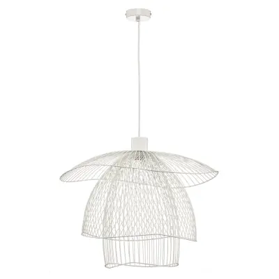 Forestier - Papillon Taklampa S White