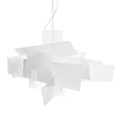 Foscarini - Big Bang LED XL Taklampa Vit 10m