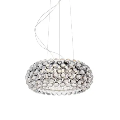 Foscarini - Caboche Plus Media LED-pendellampa, klar, dimbar