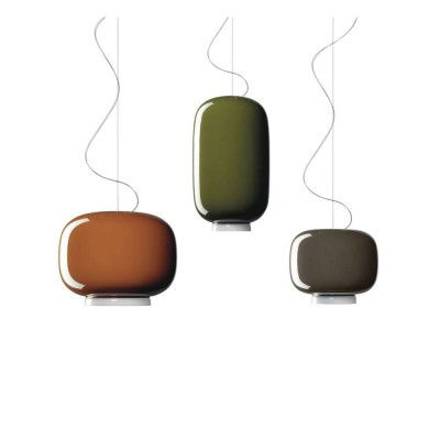 Foscarini - Chouchin 1 LED Taklampa Dimbar 10m White/Orange