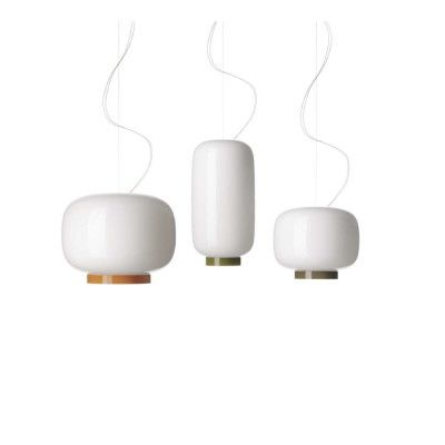 Foscarini - Chouchin 2 Reverse LED Taklampa Dimbar 10m White/Green
