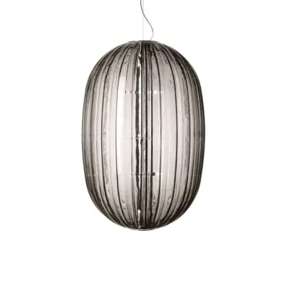 Foscarini - Plass Grande LED Taklampa Grå 10m