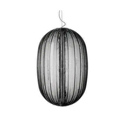 Foscarini - Plass Medium Taklampa Grå 10m