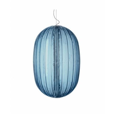 Foscarini - Plass Medium Taklampa Ljusblå 10m