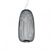 Foscarini - Spokes 1 LED Taklampa Dimbar 10m Grafit