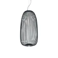 Foscarini - Spokes 1 LED Taklampa Dimbar 10m Grafit