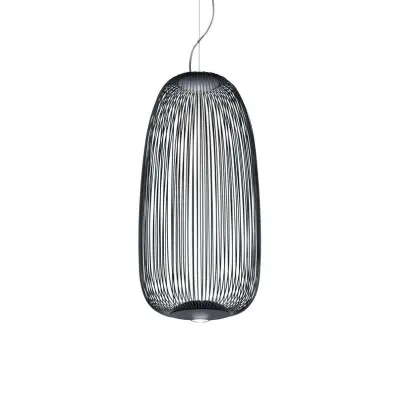 Foscarini - Spokes 1 LED Taklampa Dimbar Grafit