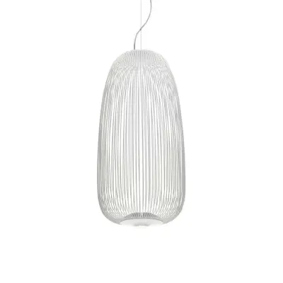 Foscarini - Spokes 1 LED Taklampa Dimbar Vit 10m