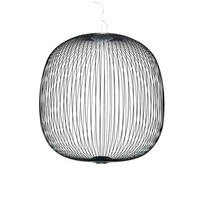 Foscarini - Spokes 2 Large LED Taklampa Dimbar 10m Grafit