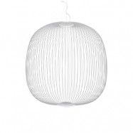 Foscarini - Spokes 2 Large LED Taklampa Dimbar 10m Vit