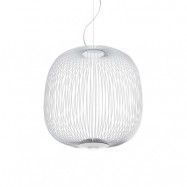Foscarini - Spokes 2 LED Taklampa Dimbar Vit 10m