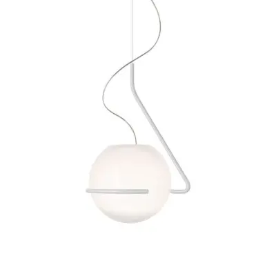 Foscarini - Tonda Taklampa White/White